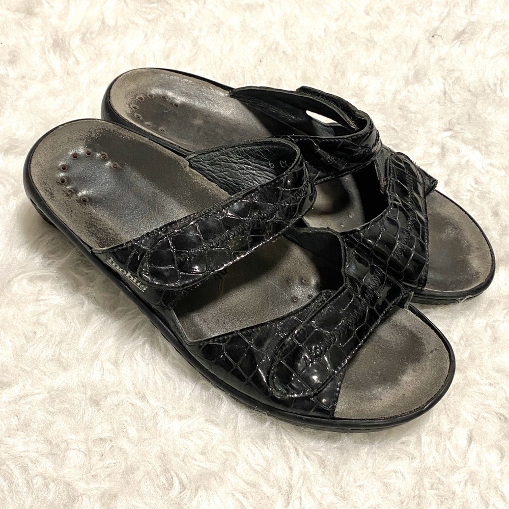Mephisto Mobils Ulda Air Relax crocodile-embossed leather upper 40
